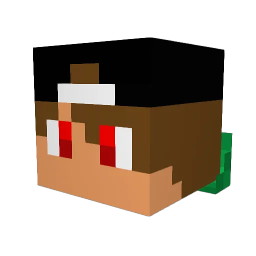 alterwalter2 Minecraft avatar head, 3D render