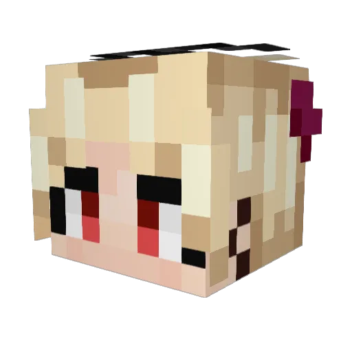 alterxy0123 Minecraft avatar head, 3D render
