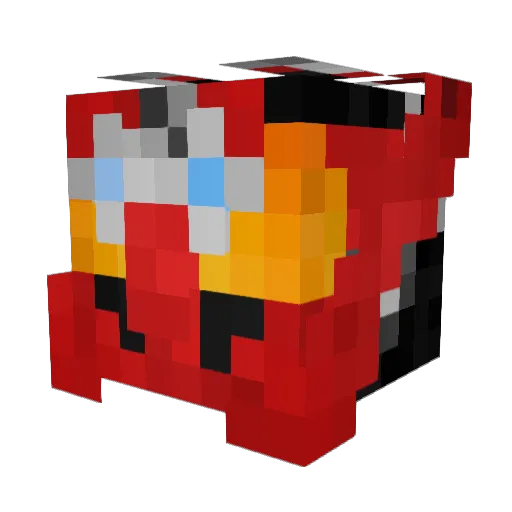 althos99 Minecraft avatar head, 3D render