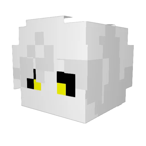 altmaxthedog Minecraft avatar head, 3D render