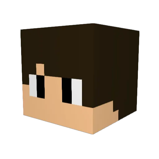 alto11 Minecraft avatar head, 3D render