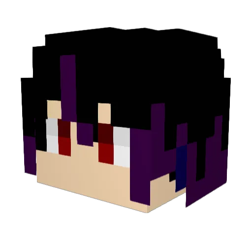 altogames47 Minecraft avatar head, 3D render