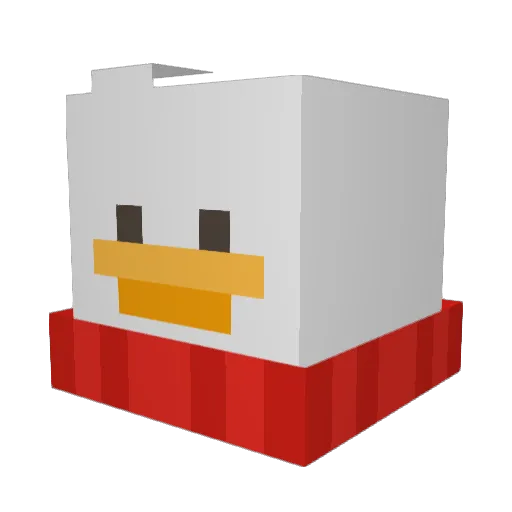 altyssa Minecraft avatar head, 3D render
