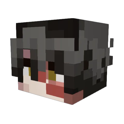 aluksandr Minecraft avatar head, 3D render