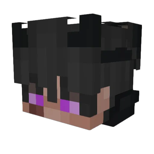 alvaggs Minecraft avatar head, 3D render