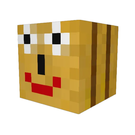 alvar_m Minecraft avatar head, 3D render