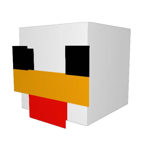 alvaro455 Minecraft avatar head, 3D render