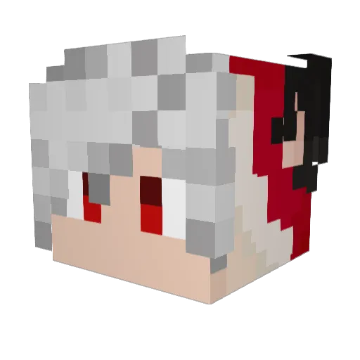 alvaro980 Minecraft avatar head, 3D render