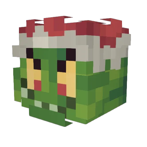 alvaro_siu08 Minecraft avatar head, 3D render