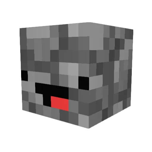 alvarokb19 Minecraft avatar head, 3D render