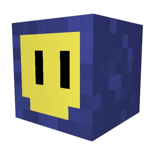 alwayagro Minecraft avatar head, 3D render