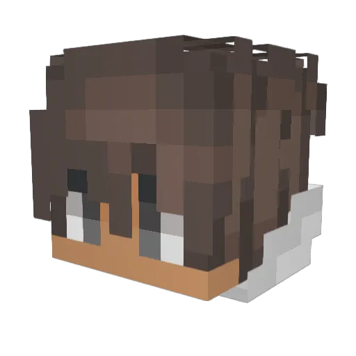 alwaysbanned247 Minecraft avatar head, 3D render