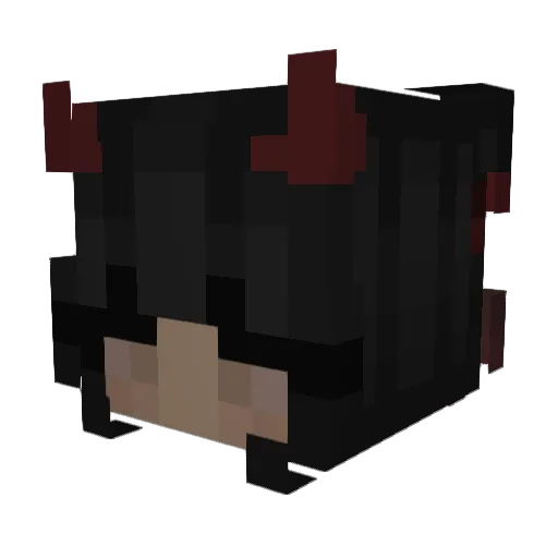alwaysfnatic Minecraft avatar head, 3D render