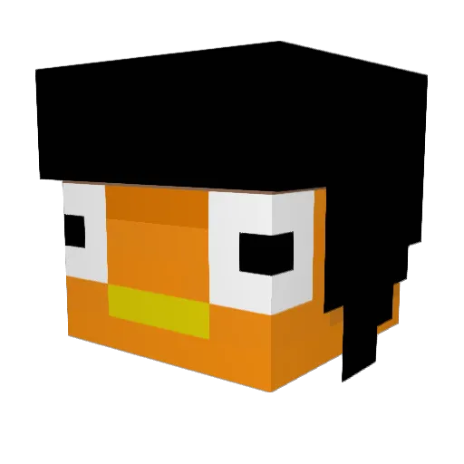 alwaysinstyle96 Minecraft avatar head, 3D render