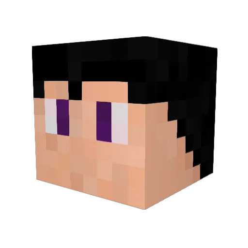 alwetlsdk Minecraft avatar head, 3D render