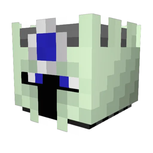 alxbmx Minecraft avatar head, 3D render