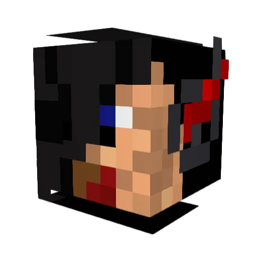 alyansandhu Minecraft avatar head, 3D render