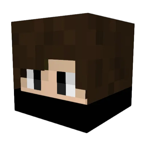 alybaly4 Minecraft avatar head, 3D render