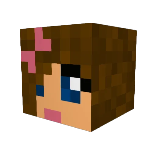 alyizzy21 Minecraft avatar head, 3D render
