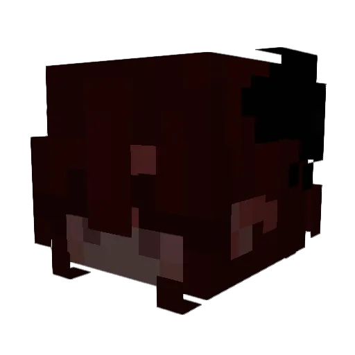 alyksx Minecraft avatar head, 3D render