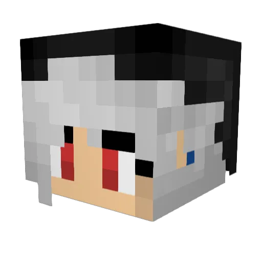 alyson990 Minecraft avatar head, 3D render