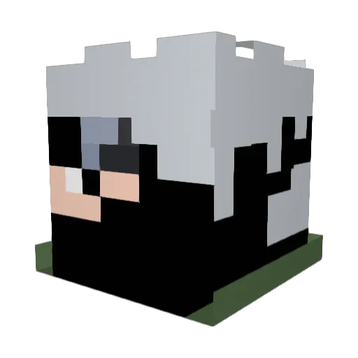 alyss_uh Minecraft avatar head, 3D render