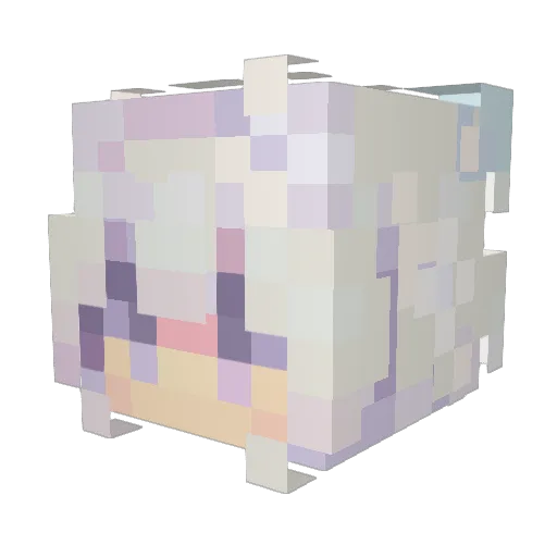 alyssah03 Minecraft avatar head, 3D render
