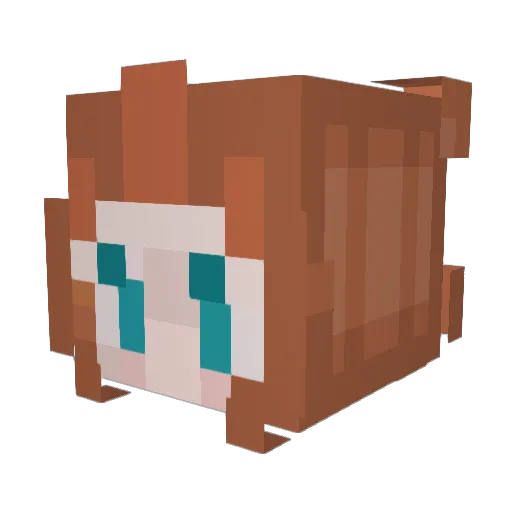 alyssaiscool0413 Minecraft avatar head, 3D render