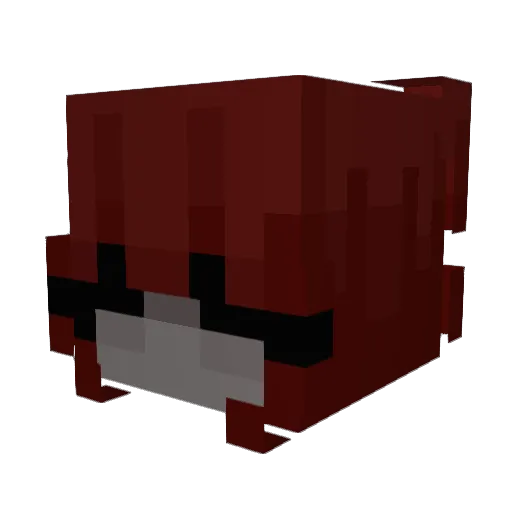 alysszard Minecraft avatar head, 3D render