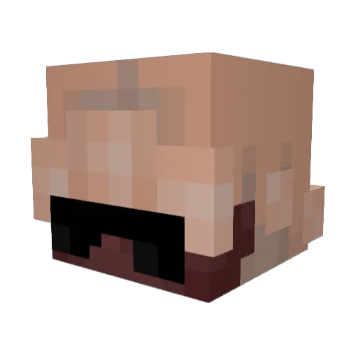 alysuhhhh Minecraft avatar head, 3D render
