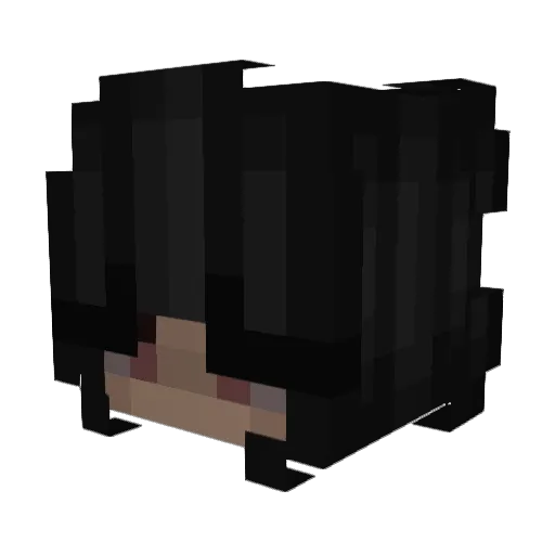 alyvol6 Minecraft avatar head, 3D render