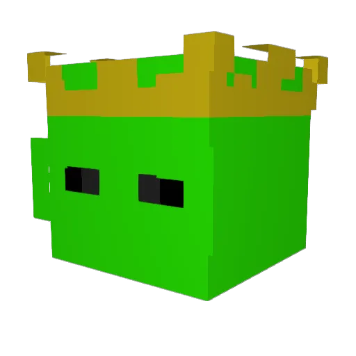 Minecraft-Avatar von alzaher: Kopf als 3D-Render