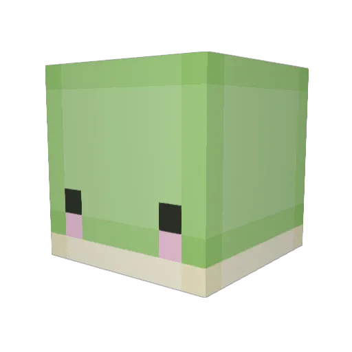 am3lia101 Minecraft avatar head, 3D render