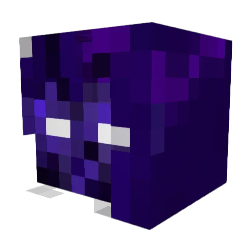 am8getup Minecraft avatar head, 3D render
