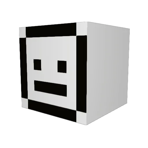 amahe0613 Minecraft avatar head, 3D render