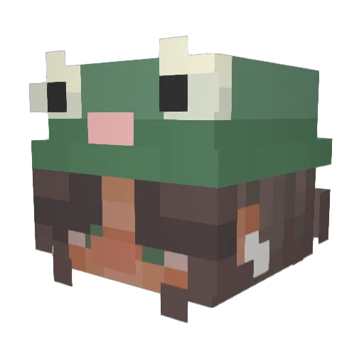 amalimouse Minecraft avatar head, 3D render