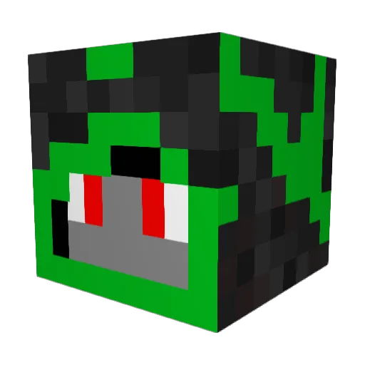 amalo85 Minecraft avatar head, 3D render