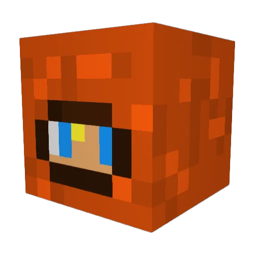 aman1012 Minecraft avatar head, 3D render