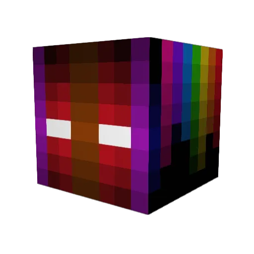 amanda_1023 Minecraft avatar head, 3D render