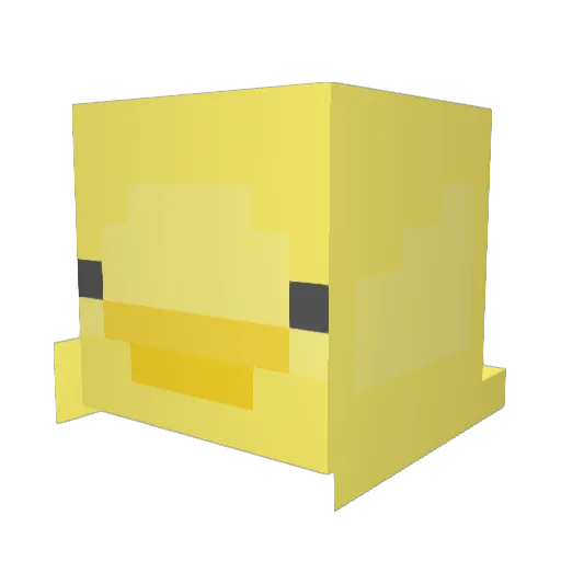 amanda_9 Minecraft avatar head, 3D render