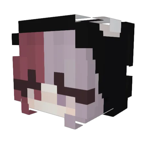 amandaa054 Minecraft avatar head, 3D render