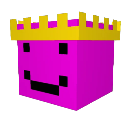 amanikim Minecraft avatar head, 3D render