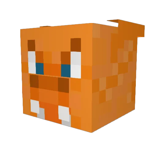 amanna123 Minecraft avatar head, 3D render