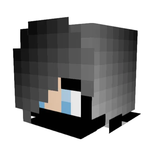 amarelyreyes Minecraft avatar head, 3D render