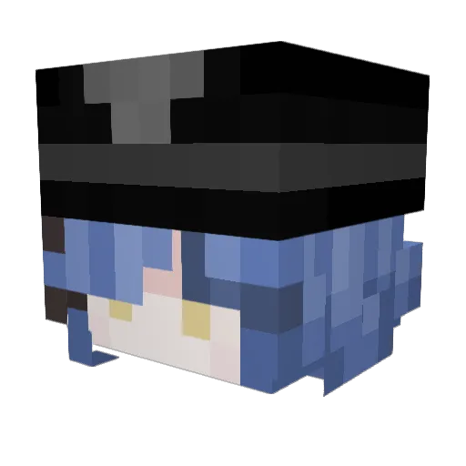 amargaditow123 Minecraft avatar head, 3D render