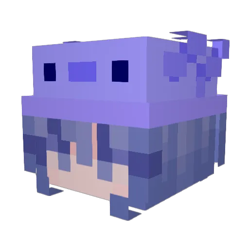 amaris15 Minecraft avatar head, 3D render