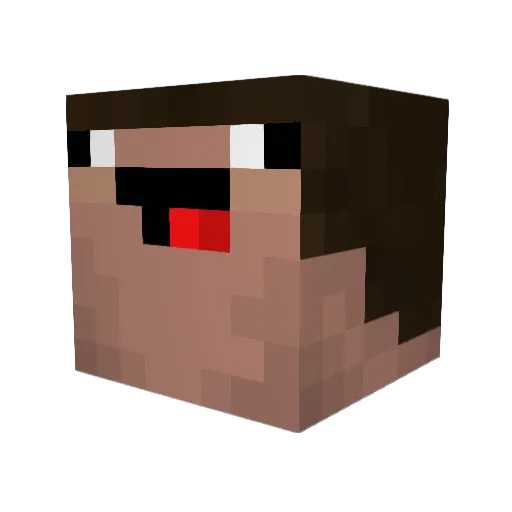amatteos420 Minecraft avatar head, 3D render