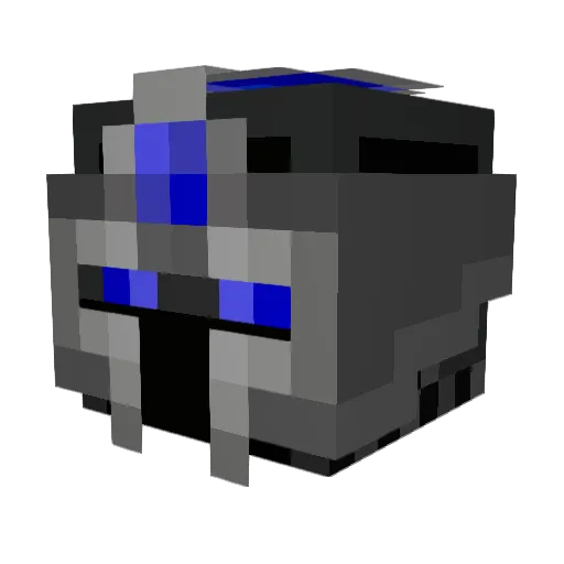 amawesome10 Minecraft avatar head, 3D render