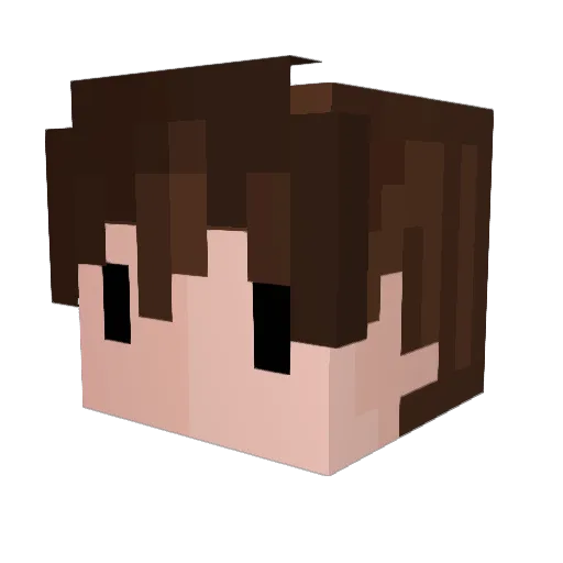 amazing_ben_07 Minecraft avatar head, 3D render