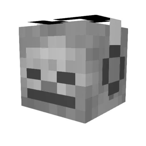 amazingalex2003 Minecraft avatar head, 3D render